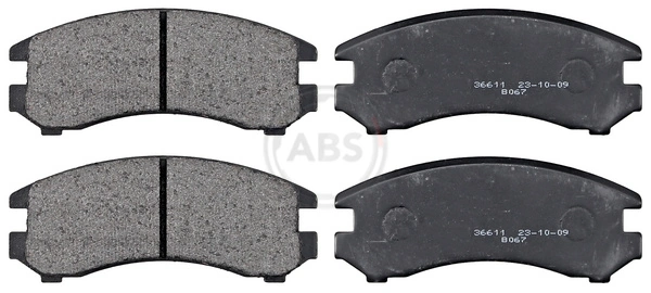 Sapatas do freio dianteiras de disco Nissan Sunny 2 N13