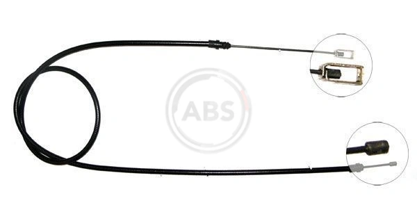 Трос ручного тормоза передний Peugeot/Citroen E074053 цена, от 7.29 USD