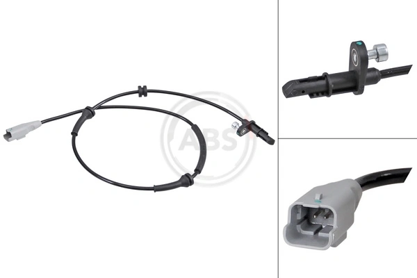 Sensor dianteiro de ABS Peugeot Expert VF