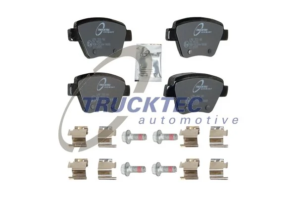 Колодки тормозные задние дисковые TRUCKTEC 0735247