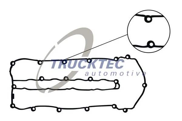 Vedante de tampa de válvulas de motor Mercedes A W176