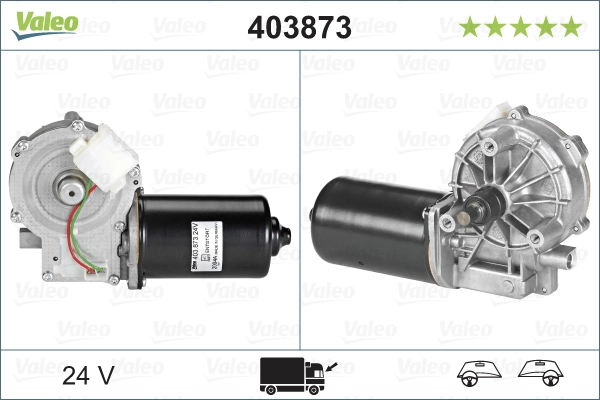 Мотор трапеции стеклоочистителя VALEO 403873 цена, от 61.08 USD