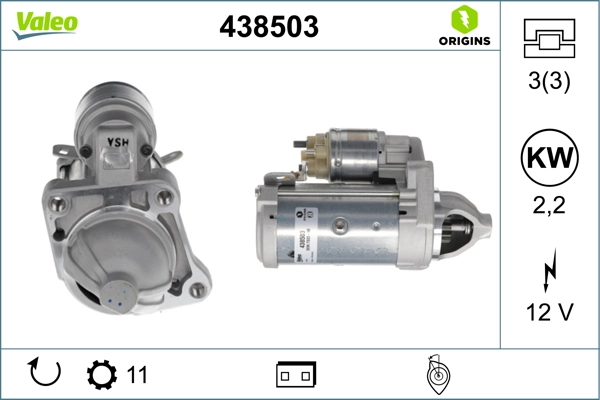 Купить 36011646 Volvo Стартер