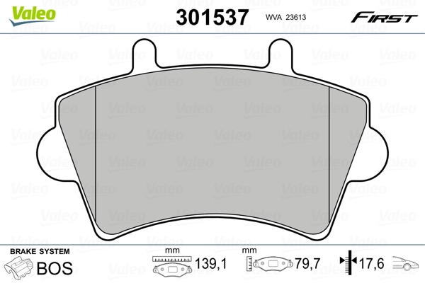 Тормозные колодки Renault (RVI) 410603513R