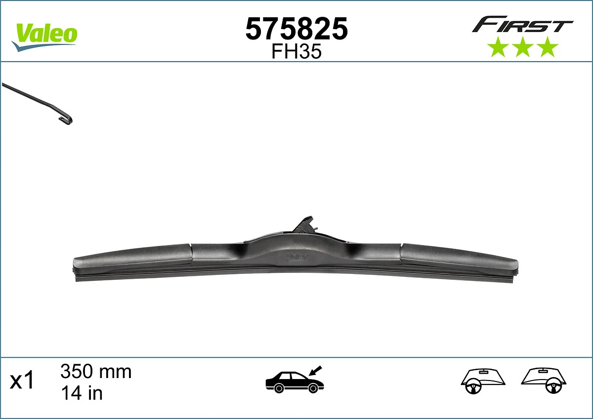 Купить 575825 VALEO Дворник стеклоочистителя задний