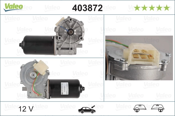 Купить 403872 VALEO Мотор стеклоочестителя