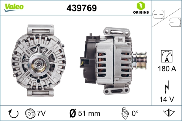 Купить 439769 VALEO Генератор