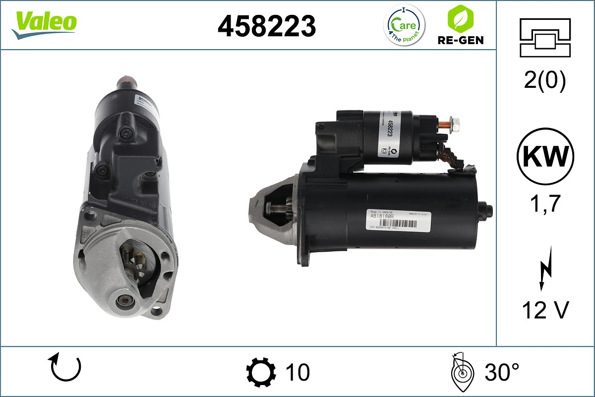 Motor de arranco Mercedes B W245