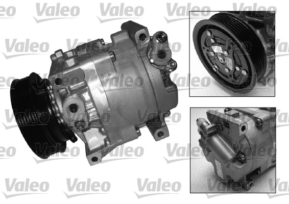 Compressor de aparelho de ar condicionado para Fiat Palio  178DX