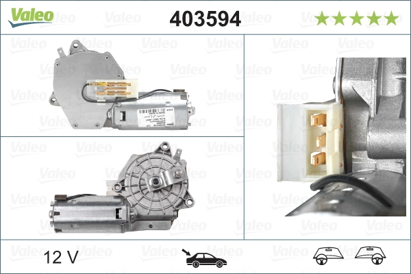 Моторчик заднего стеклоочистителя VALEO 403594