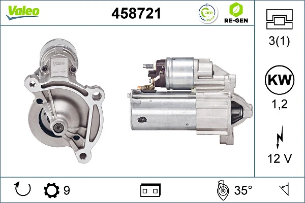 TS1277 VALEO Стартер автомобиля