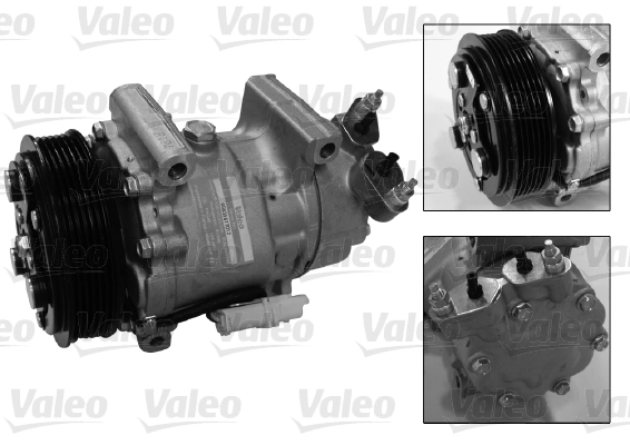 Compressor de aparelho de ar condicionado Citroen C2 JM