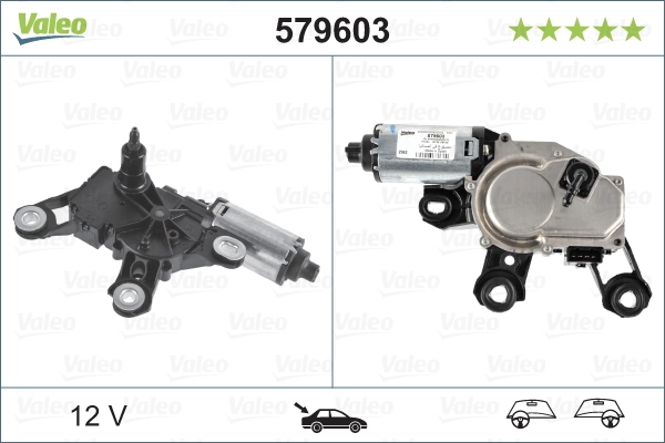 Стеклоочиститель двери задка VALEO 579603 цена, от 113.88 USD