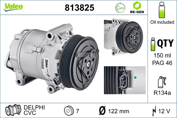Compressor de aparelho de ar condicionado Renault Scenic JZ0, JZ1