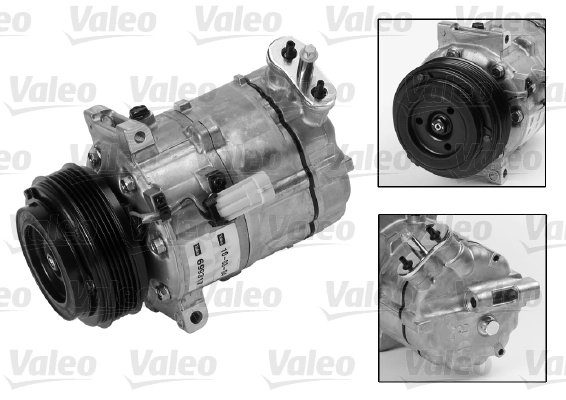 Компрессор кондиционера 981610 VALEO
