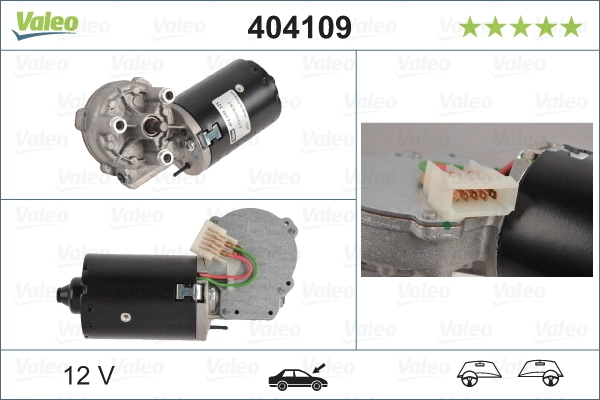 Купить 404109 VALEO Мотор стеклоочестителя
