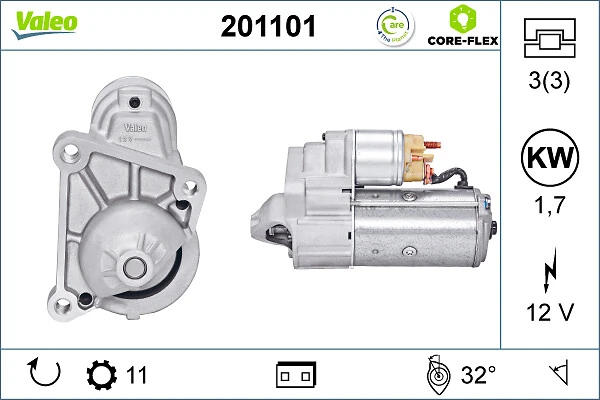 Купить Стартер Рено 11 5 dr BC37