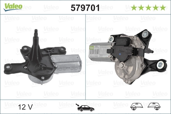Стеклоочиститель двери задка VALEO 579701 цена, от 64.85 USD