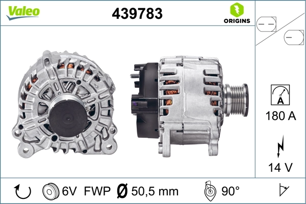 Купить 439783 VALEO Генератор