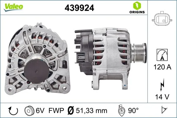 Купить TG12C163 VALEO Генератор