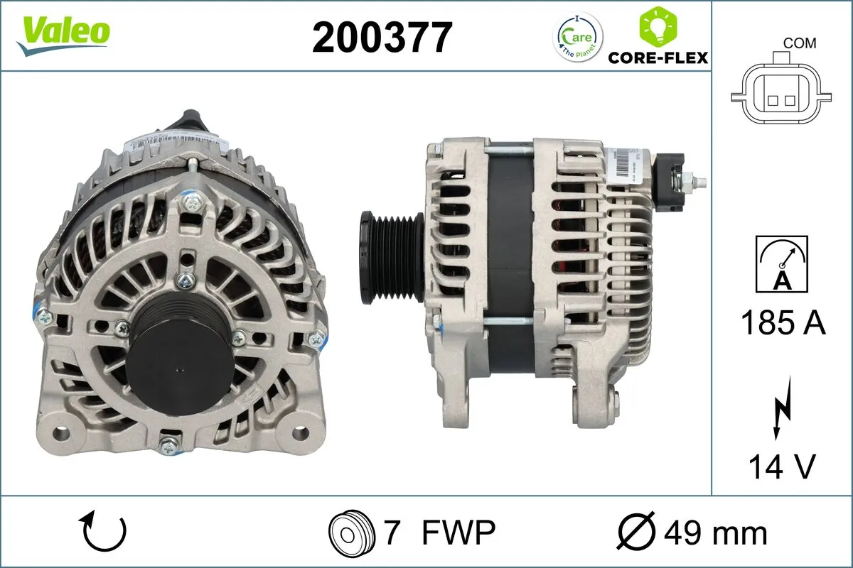 Купить 200377 VALEO Генератор