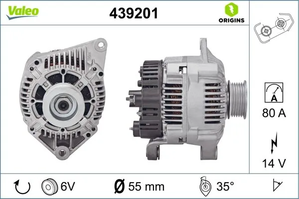 Купить 439201 VALEO Генератор