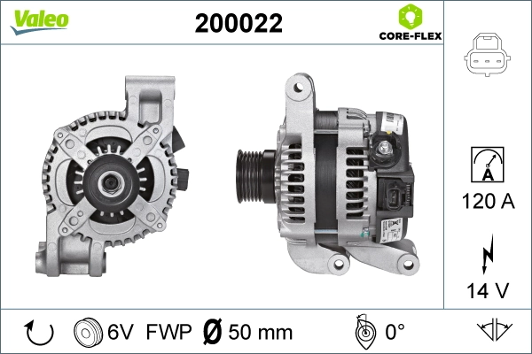 Генератор CA1864 HC Parts