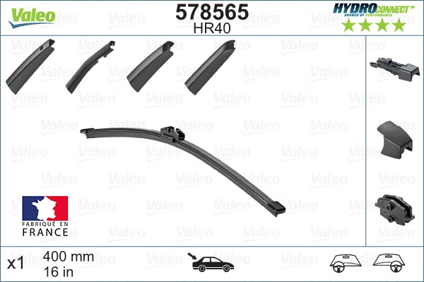 Задняя щетка VALEO 578565