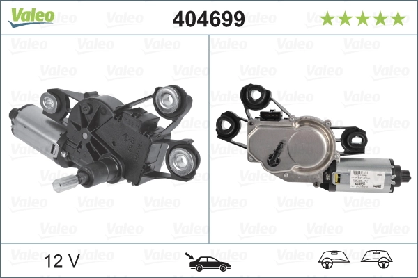 Стеклоочиститель двери задка VALEO 404699 цена, от 59.61 USD
