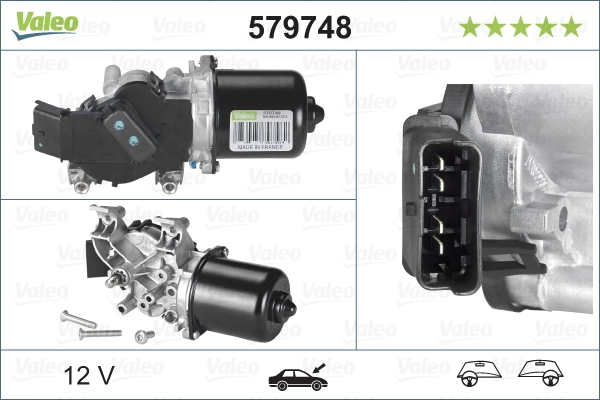 Купить 579748 VALEO Мотор стеклоочестителя
