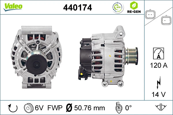 Купить 440174 VALEO Генератор