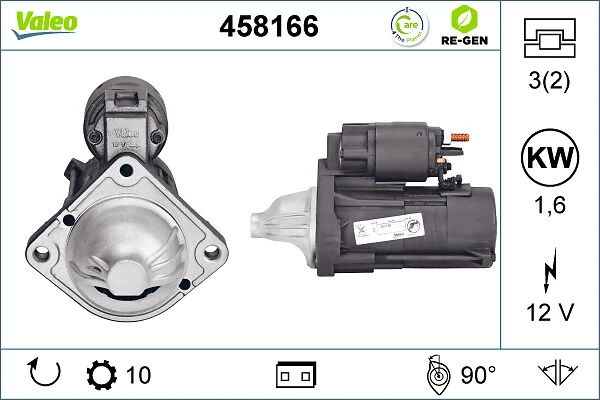 Купить 458166 VALEO Стартер