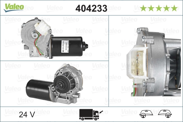 Мотор трапеции стеклоочистителя VALEO 404233 цена, от 82.37 USD
