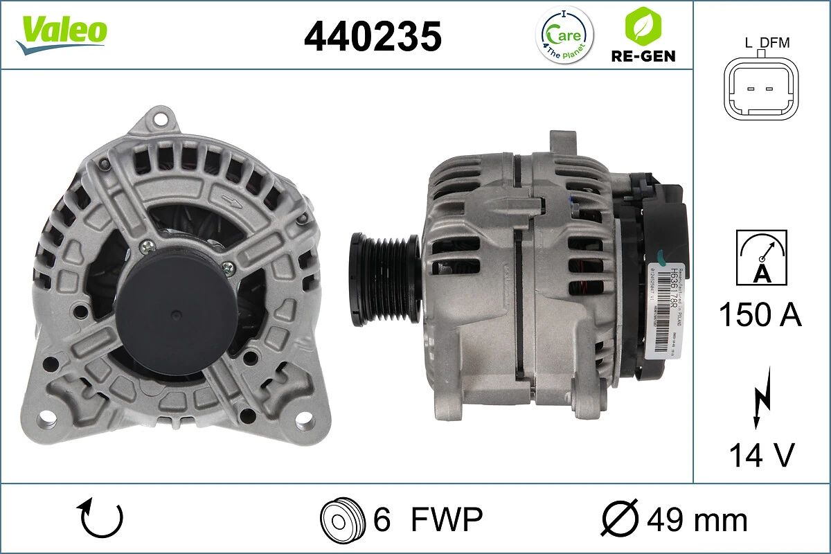 Купить CA1863 HC Parts Генератор