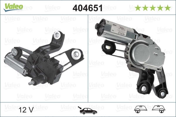 Стеклоочиститель двери задка VALEO 404651 цена, от 113.79 USD