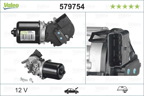 Купить 579754 VALEO Мотор стеклоочестителя