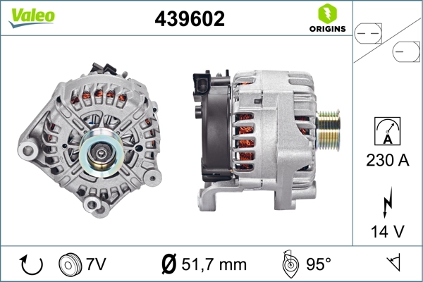 Генератор автомобиля VALEO TG23C011