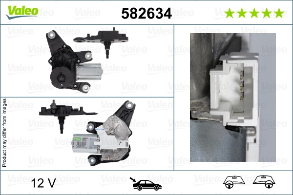  Моторчик заднего дворника Renault Espace 4