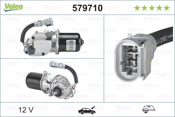 Купить 579710 VALEO Мотор стеклоочестителя