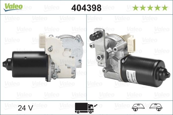 Мотор трапеции стеклоочистителя VALEO 404398 цена, от 81.59 USD