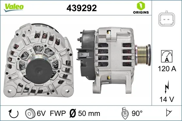 Купить 439292 VALEO Генератор