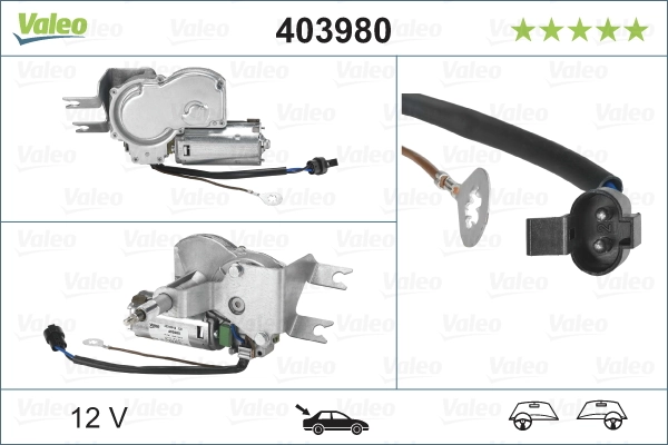 Купить 1273013 General Motors Мотор стеклоочистителя заднего стекла