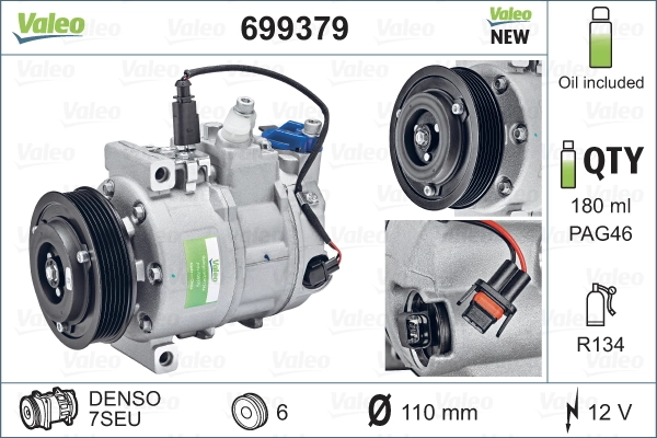 4471805533 Denso Компрессор хладагента