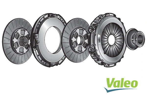 Комплект сцепления (3 части) VALEO 827256 цена, от 1278.77 USD