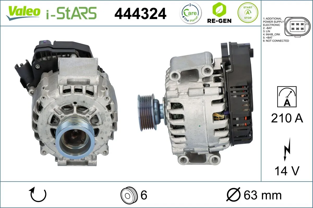 Купить 444324 VALEO 