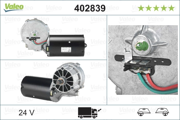 Купить 402839 VALEO Мотор стеклоочестителя