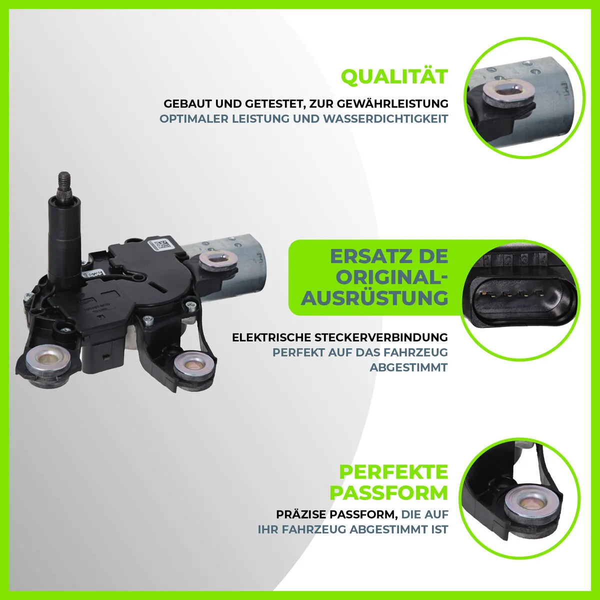 582687 VALEO Мотор заднего стеклоочистителя