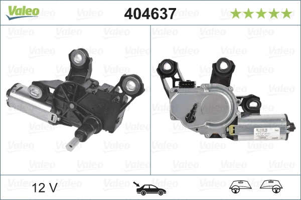 Стеклоочиститель двери задка VALEO 404637 цена, от 64.58 USD