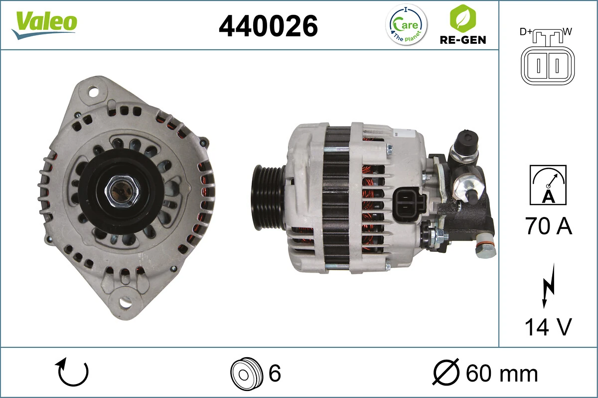 Автомобильный генератор HC Parts JA1526 цена, от 172.98 USD