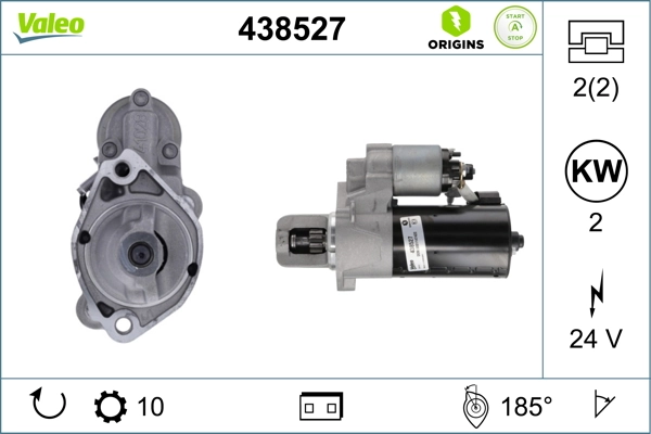 Купить 438527 VALEO Стартер